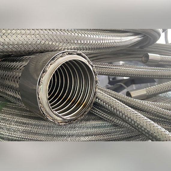 Stainless Steel Sheathed Hydraulic Hose