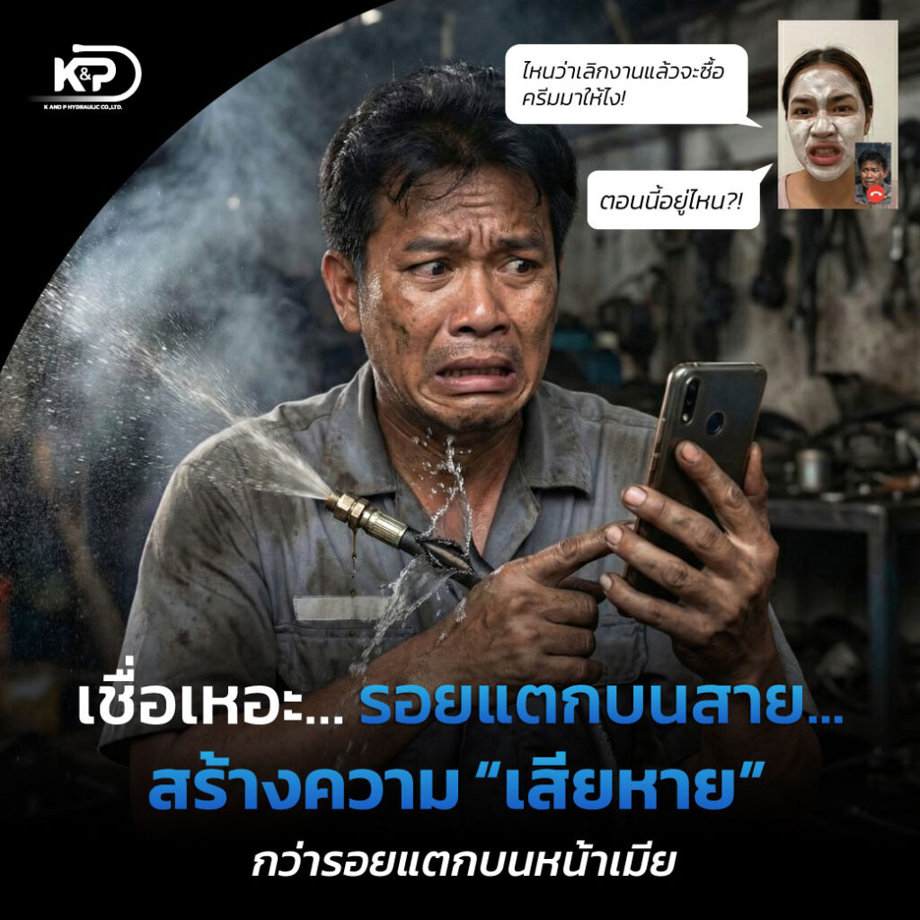 เชื่อเหอะ… รอยแตกบนสาย... สร้างความ “เสียหาย” กว่ารอยแตกบนหน้าเมีย