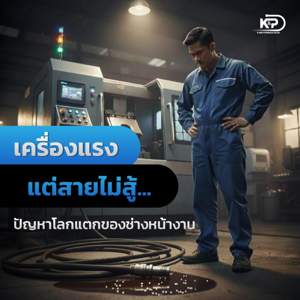 เครื่องแรงแต่สายไม่สู้... ปัญหาโลกแตกของช่างหน้างาน