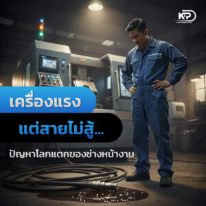 เครื่องแรงแต่สายไม่สู้... ปัญหาโลกแตกของช่างหน้างาน