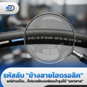รหัสลับ "ข้างสายไฮดรอลิค" แค่อ่านเป็นเป็น.... ก็ประหยัดงบซ่อมบำรุงได้ "มหาศาล"