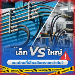 (สาย) เล็ก กับ (สาย) ใหญ่ แบบไหนที่เสี่ยงอันตรายกว่ากัน? นายช่างคิดว่าคำตอบคืออะไร?